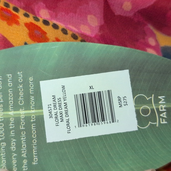 NWT Floral Dream Tiered FARM RIO dress - Picture 6 of 8